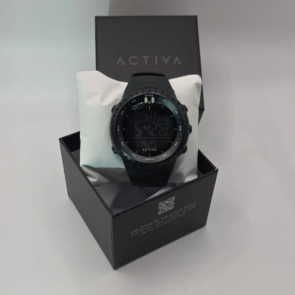 Invicta Activa Odyssey X Men's Digital Watch, Black, 53mm, acw1237 001